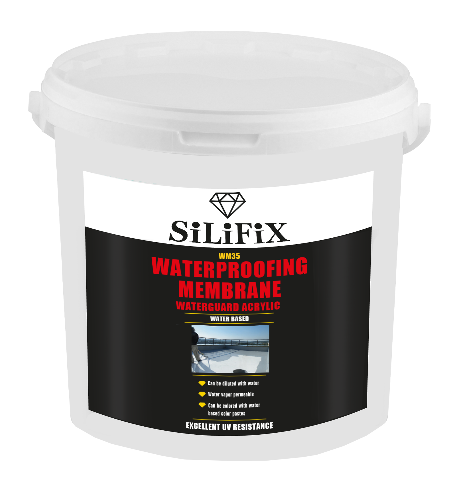WM35 WATERPROOFING MEMBRANE WATERGUARD ACRYLIC